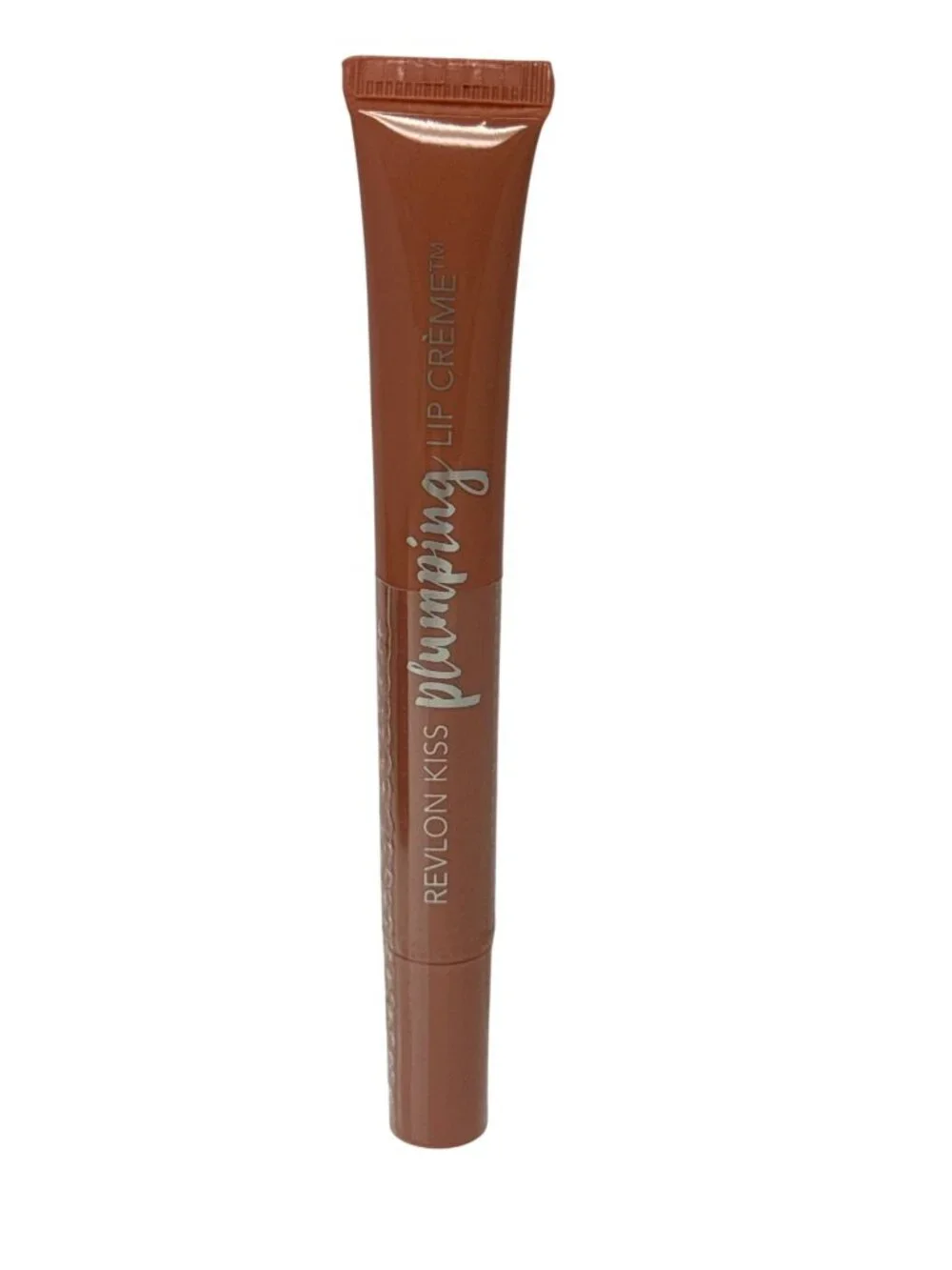 Revlon Kiss Plumping Lip Crème 500 Cashmere Creme Lip Gloss Full Size New